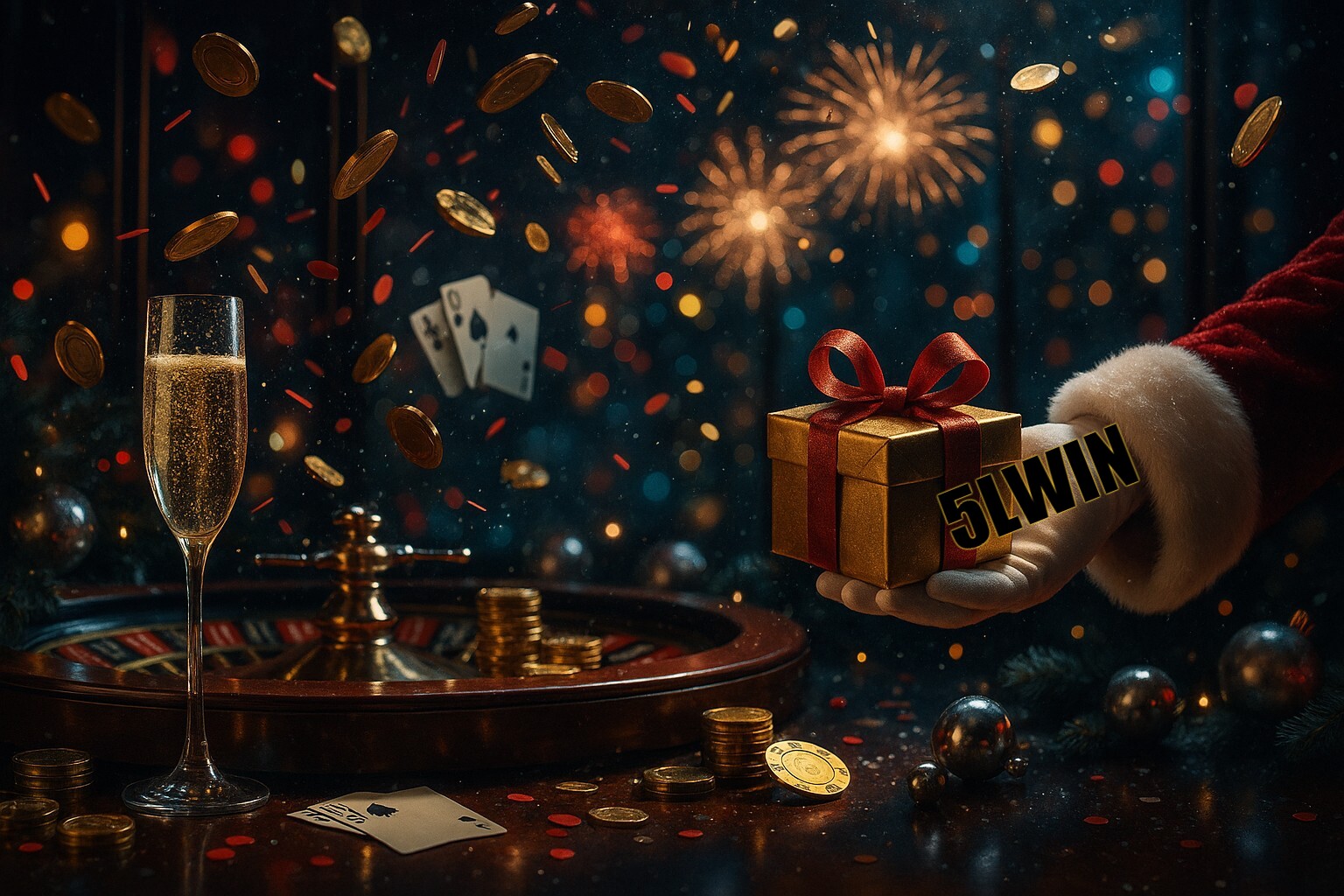 Promoções de Ano Novo no 5LWIN